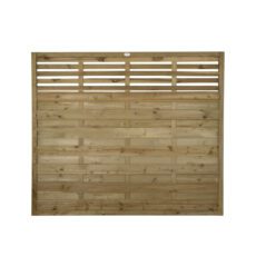 5013053167182 1 1.8m x 1.5m Pressure Treated Decorative Kyoto Fence Panel Pack of 4.jpg